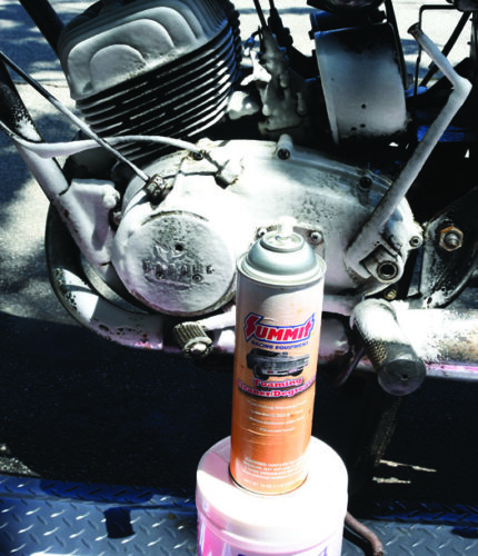 motorcycle spray cleaner and polish